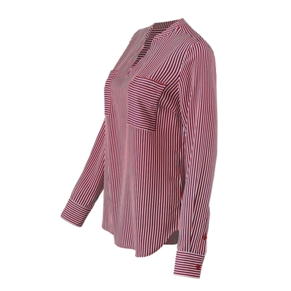 Cabi Franklin Blouse Shirt❤️🤍💙 - Picture 4 of 16